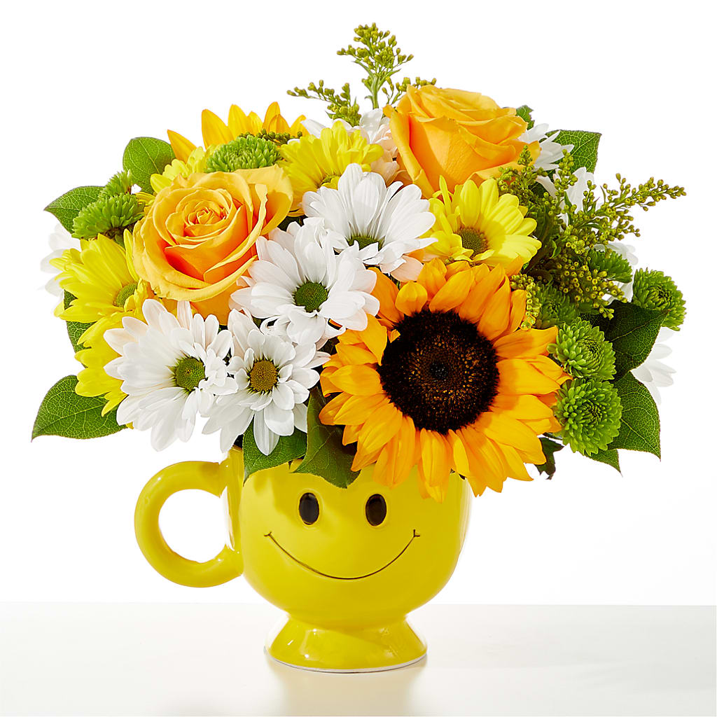 Be Happy Bouquet – Petite Flower Shop, San Antonio TX
