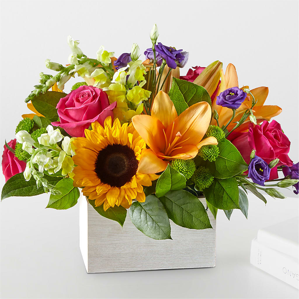 Best Day Box Bouquet – Petite Flower Shop, San Antonio TX
