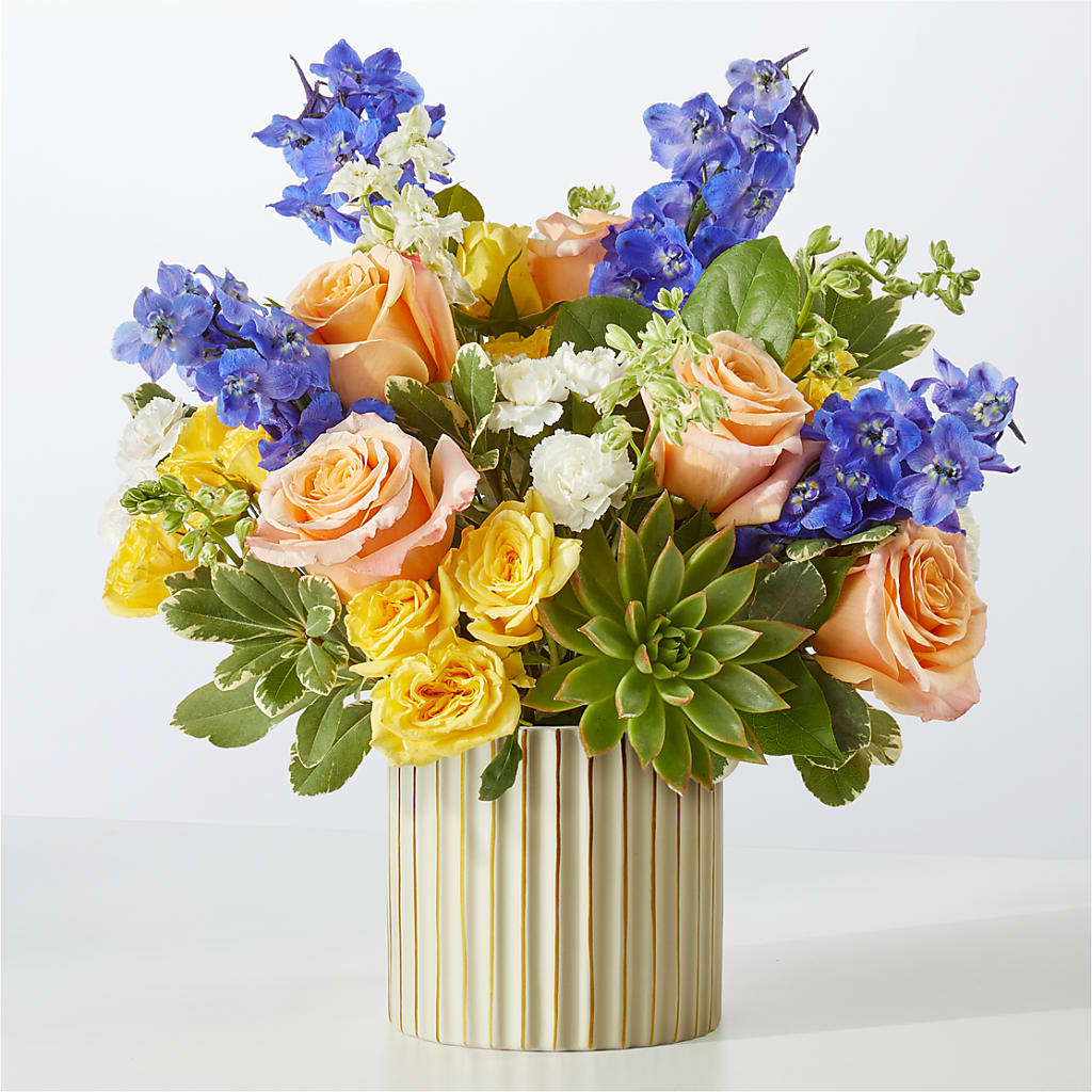 Cobalt Reverie Bouquet – Petite Flower Shop, San Antonio TX
