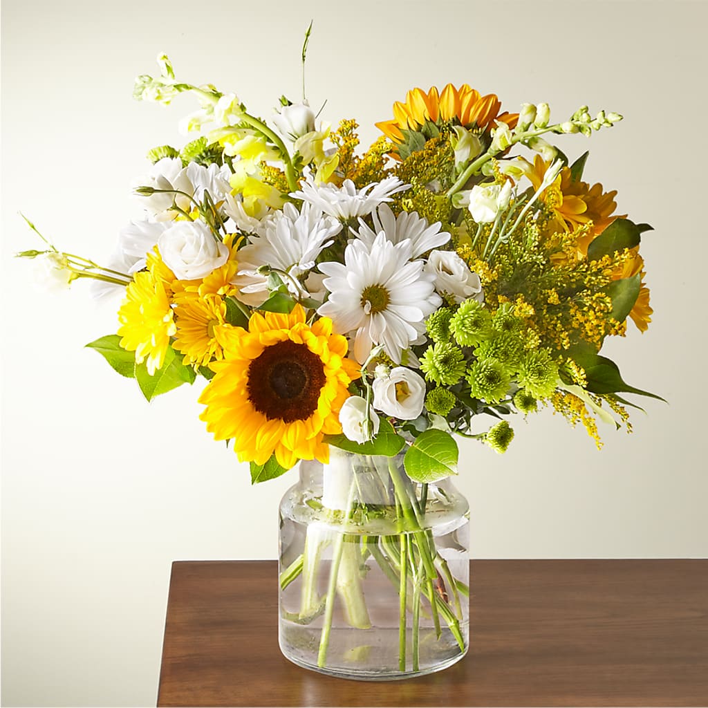 Hello Sunshine Bouquet – Petite Flower Shop, San Antonio TX
