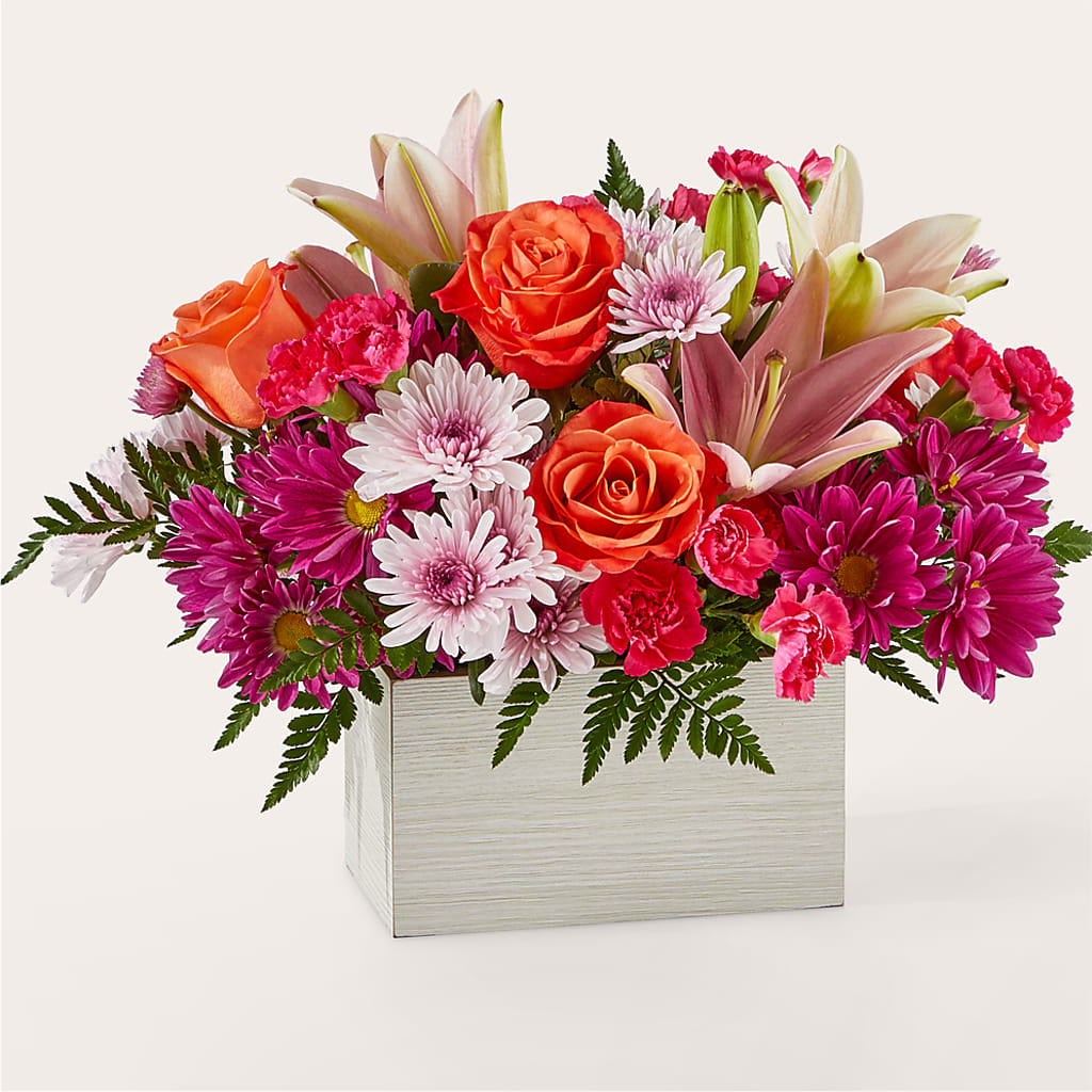 Light of My Life Box Bouquet – Petite Flower Shop, San Antonio TX