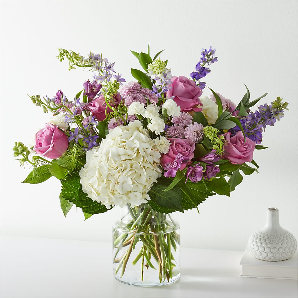 Violet Caress Bouquet – Petite Flower Shop, San Antonio TX