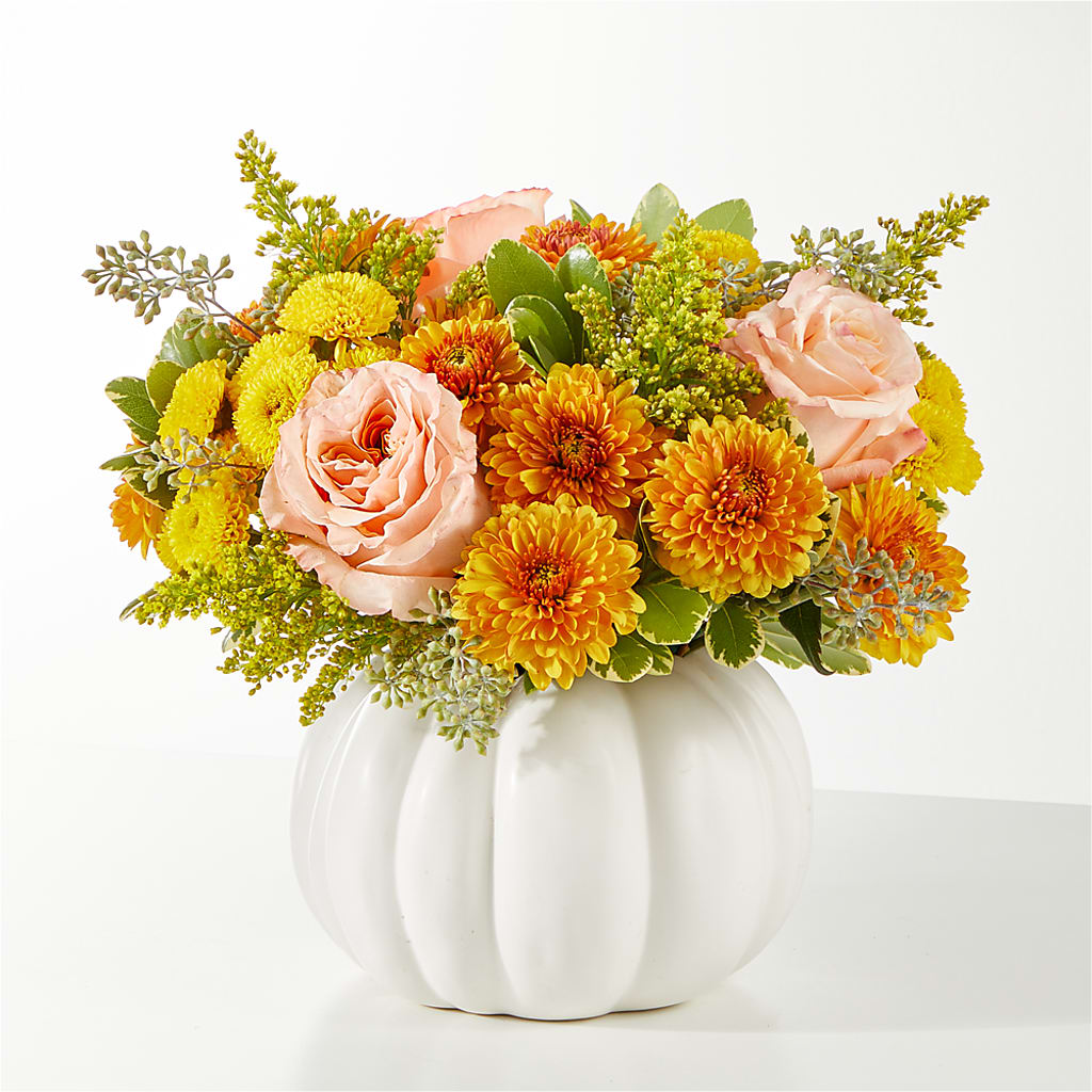Peachy Pumpkin – Petite Flower Shop, San Antonio TX