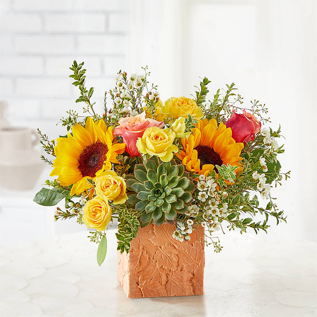 Sunflower Season Bouquet – Petite Flower Shop, San Antonio TX