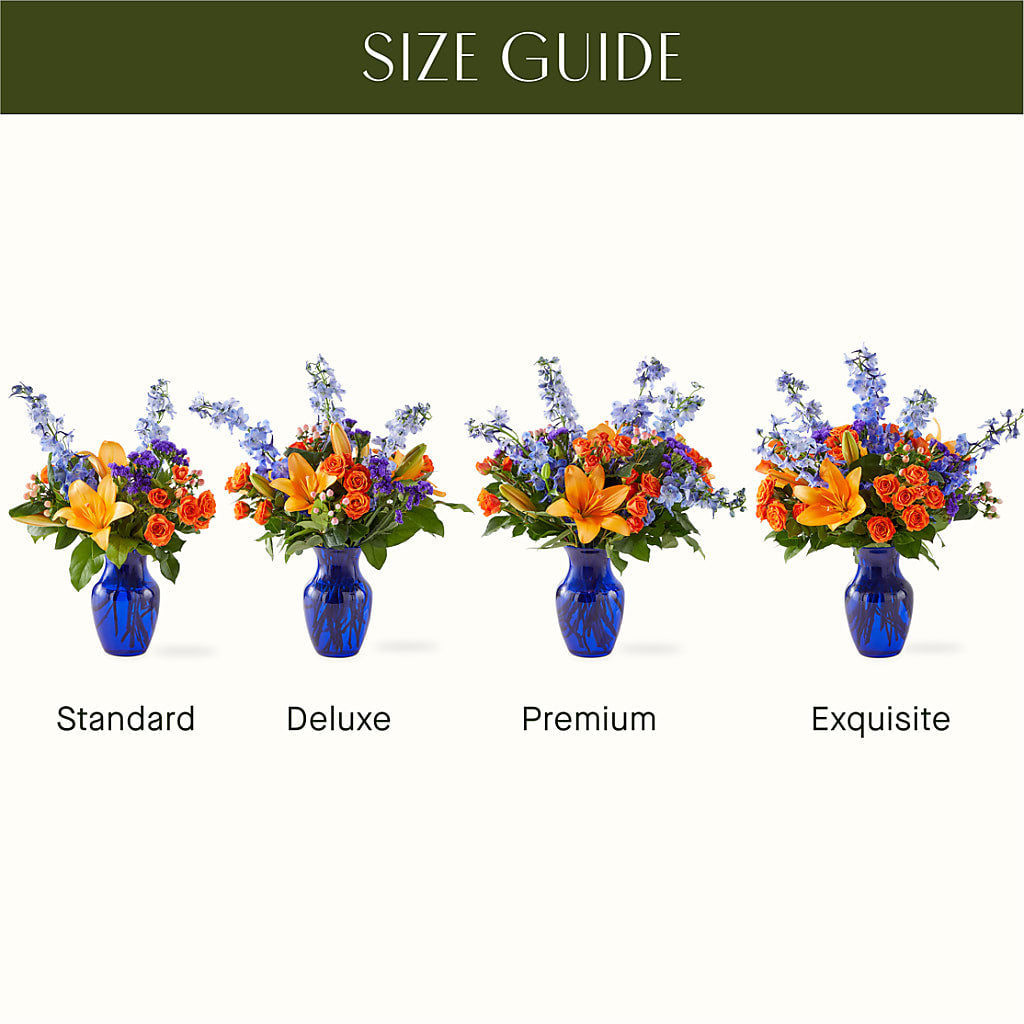 Radiant Citrus Bouquet – Petite Flower Shop, San Antonio TX