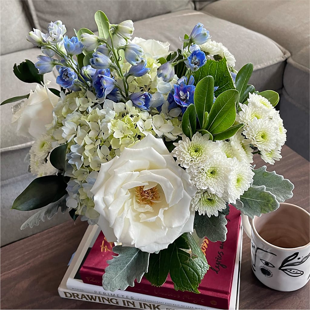 Clear Skies Bouquet – Petite Flower Shop, San Antonio TX