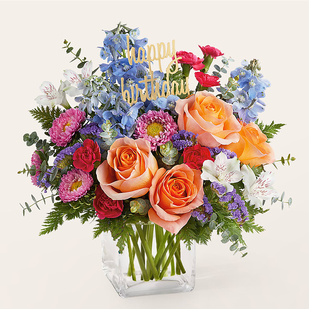 Birthday Bash Bouquet – Petite Flower Shop, San Antonio TX