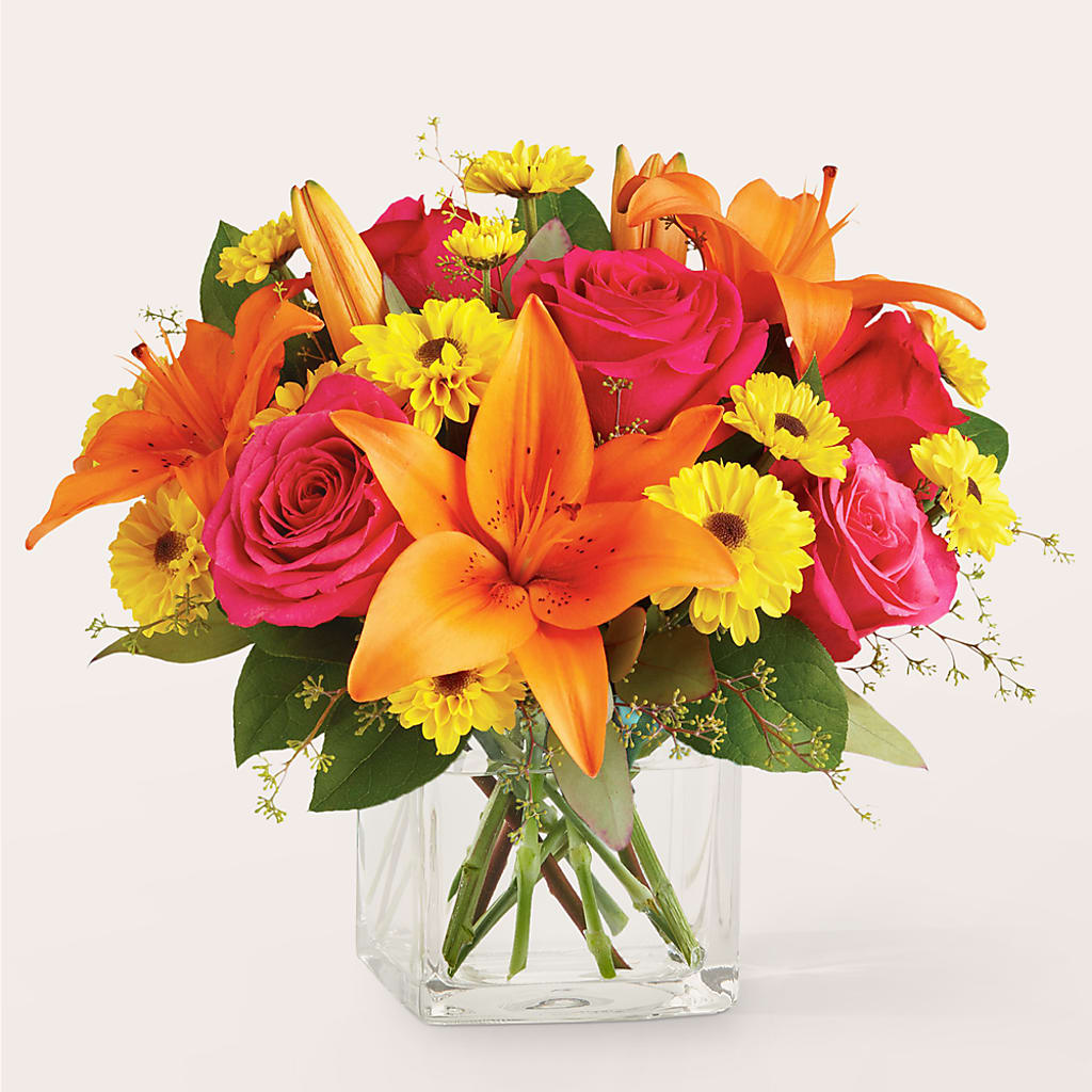 Neon Lights Bouquet – Petite Flower Shop, San Antonio TX