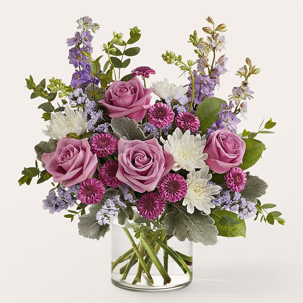 Violet Frost Bouquet – Petite Flower Shop, San Antonio TX