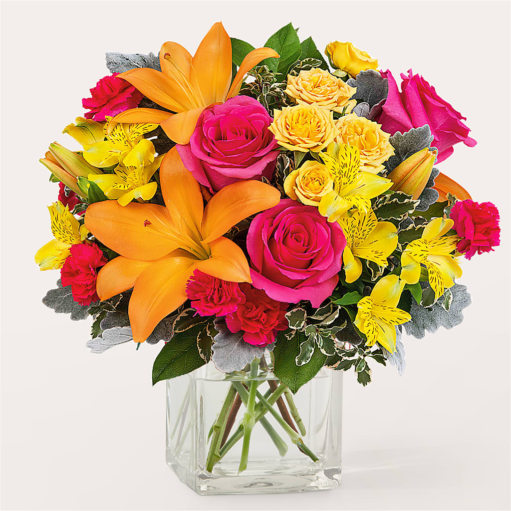 To the Tropics Bouquet – Petite Flower Shop, San Antonio TX