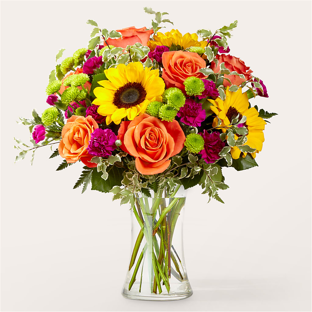Warmth & Light Bouquet – Petite Flower Shop, San Antonio TX