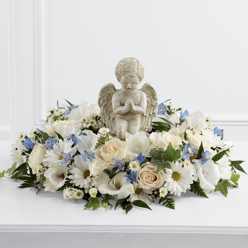 Little Angel Ring of Flowers – Petite Flower Shop, San Antonio TX