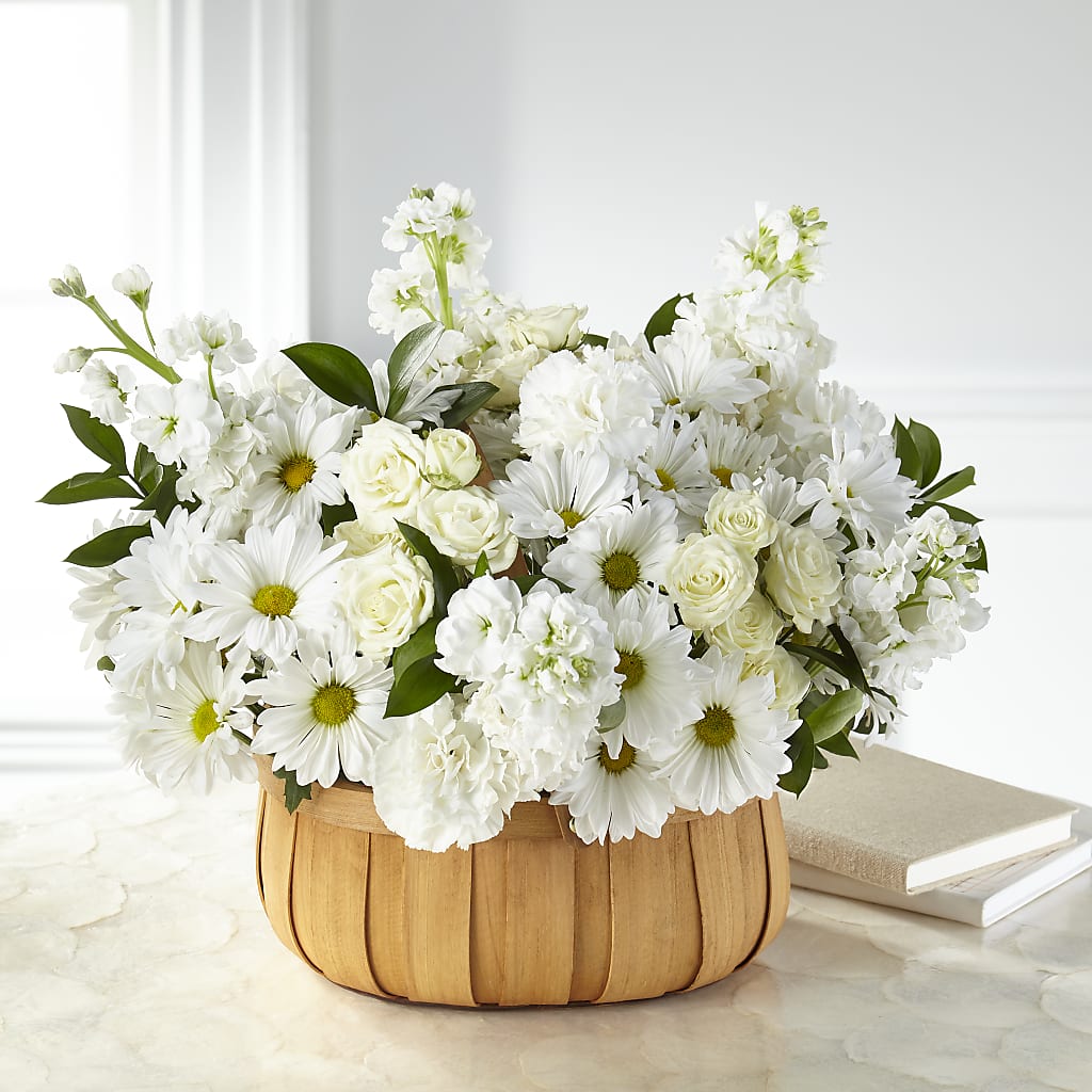 Graceful Garden Basket – Petite Flower Shop, San Antonio TX