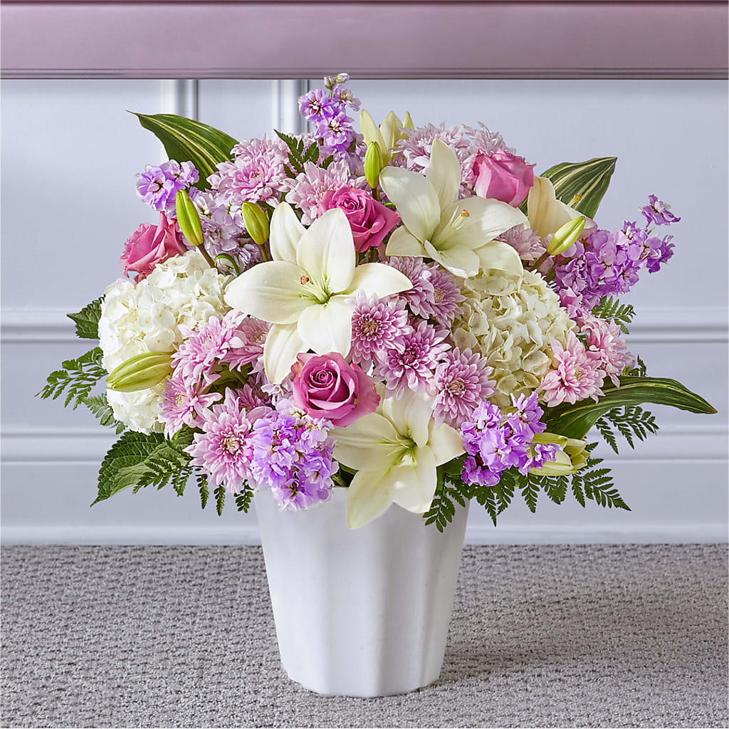 Heaven Sent Floor Basket – Petite Flower Shop, San Antonio TX
