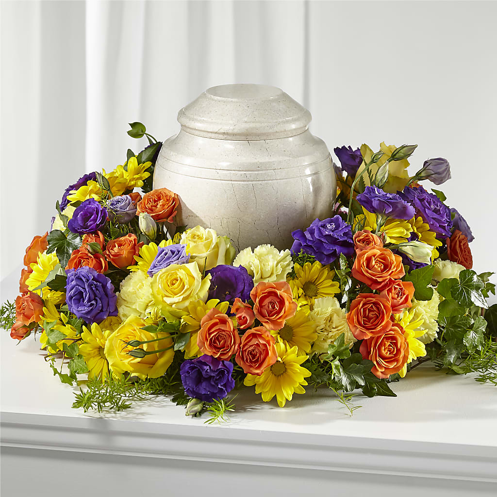 Blossoms of Remembrance Cremation Adornment – Petite Flower Shop, San Antonio TX