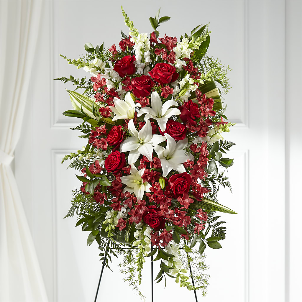Everlasting Memory Standing Spray – Petite Flower Shop, San Antonio TX