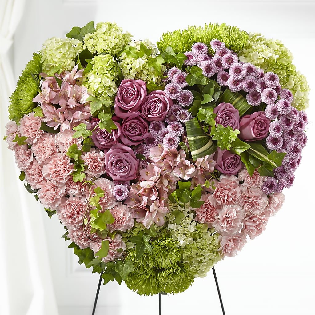 Heartwarming Standing Heart – Petite Flower Shop, San Antonio TX