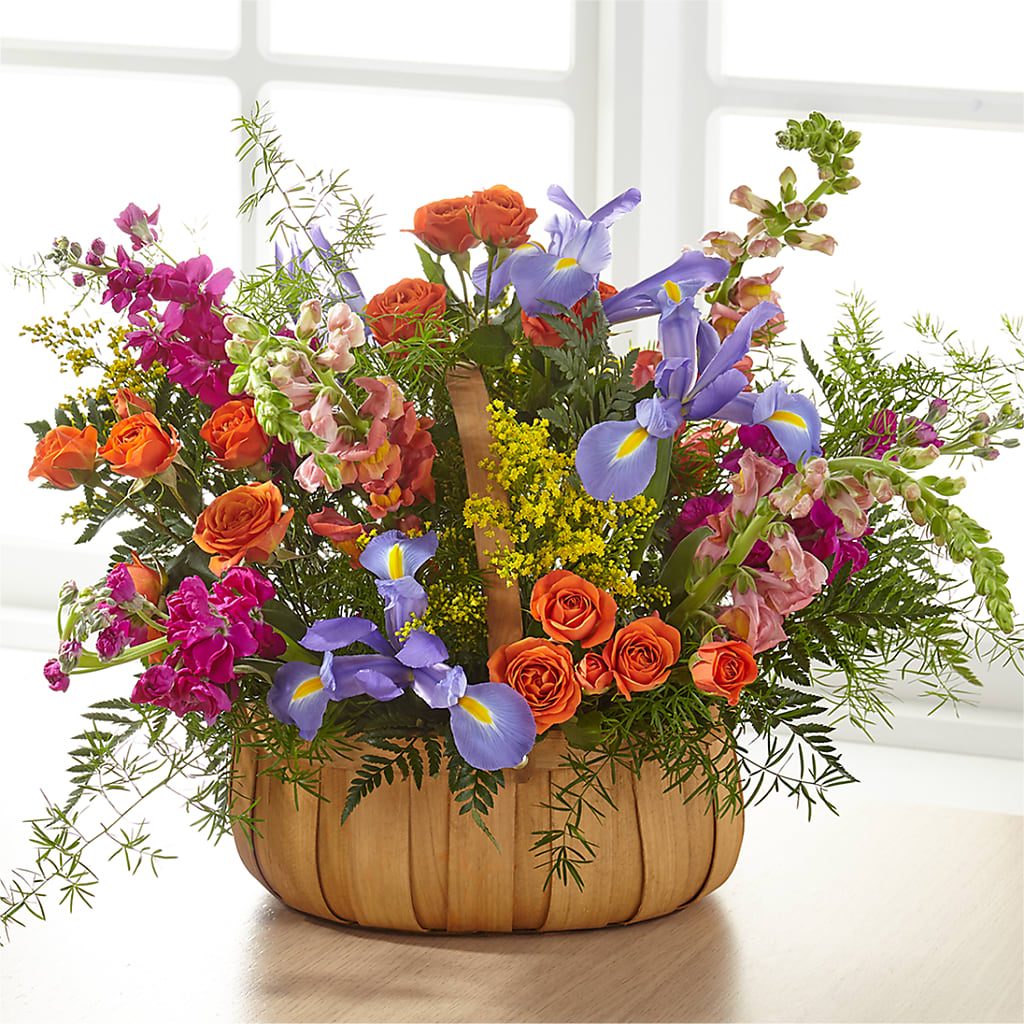Garden of Life Basket – Petite Flower Shop, San Antonio TX