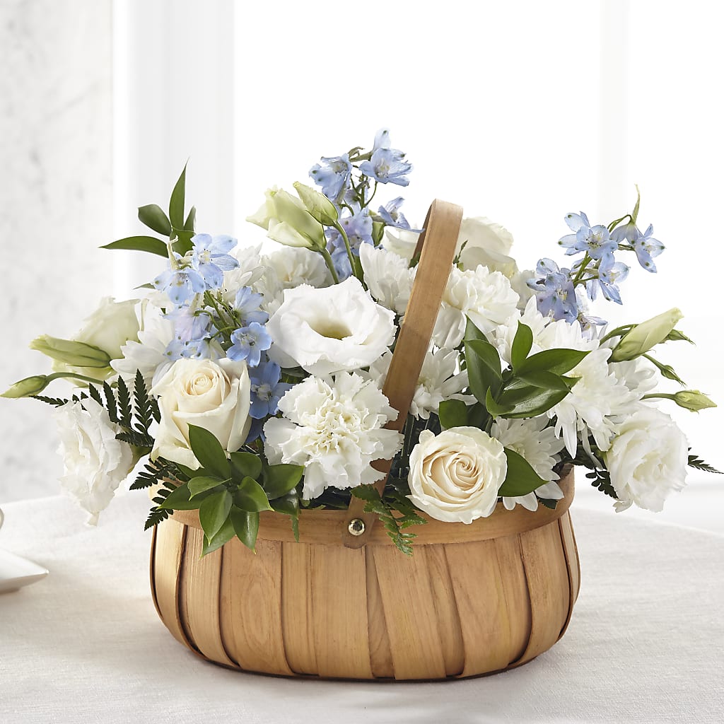 Sincerely Heartfelt Basket – Petite Flower Shop, San Antonio TX