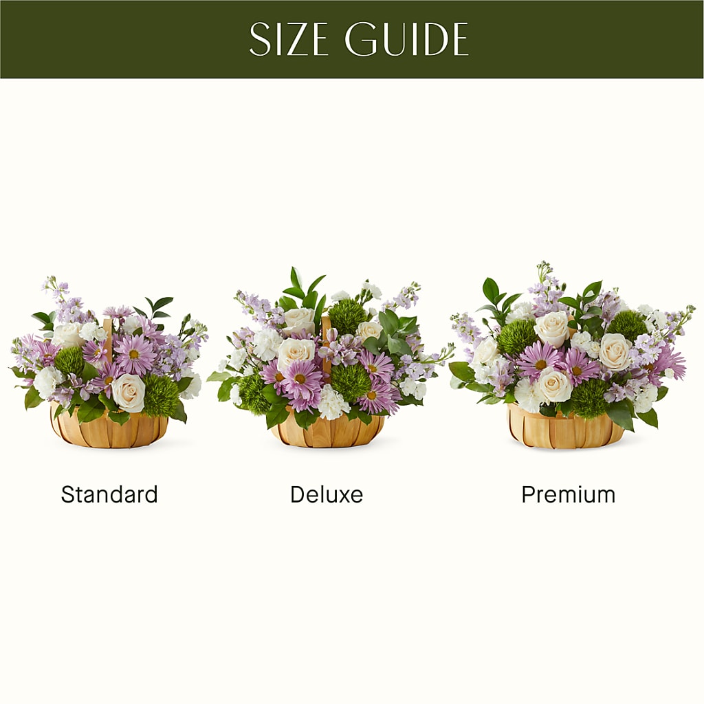 Peace & Love Basket – Petite Flower Shop, San Antonio TX