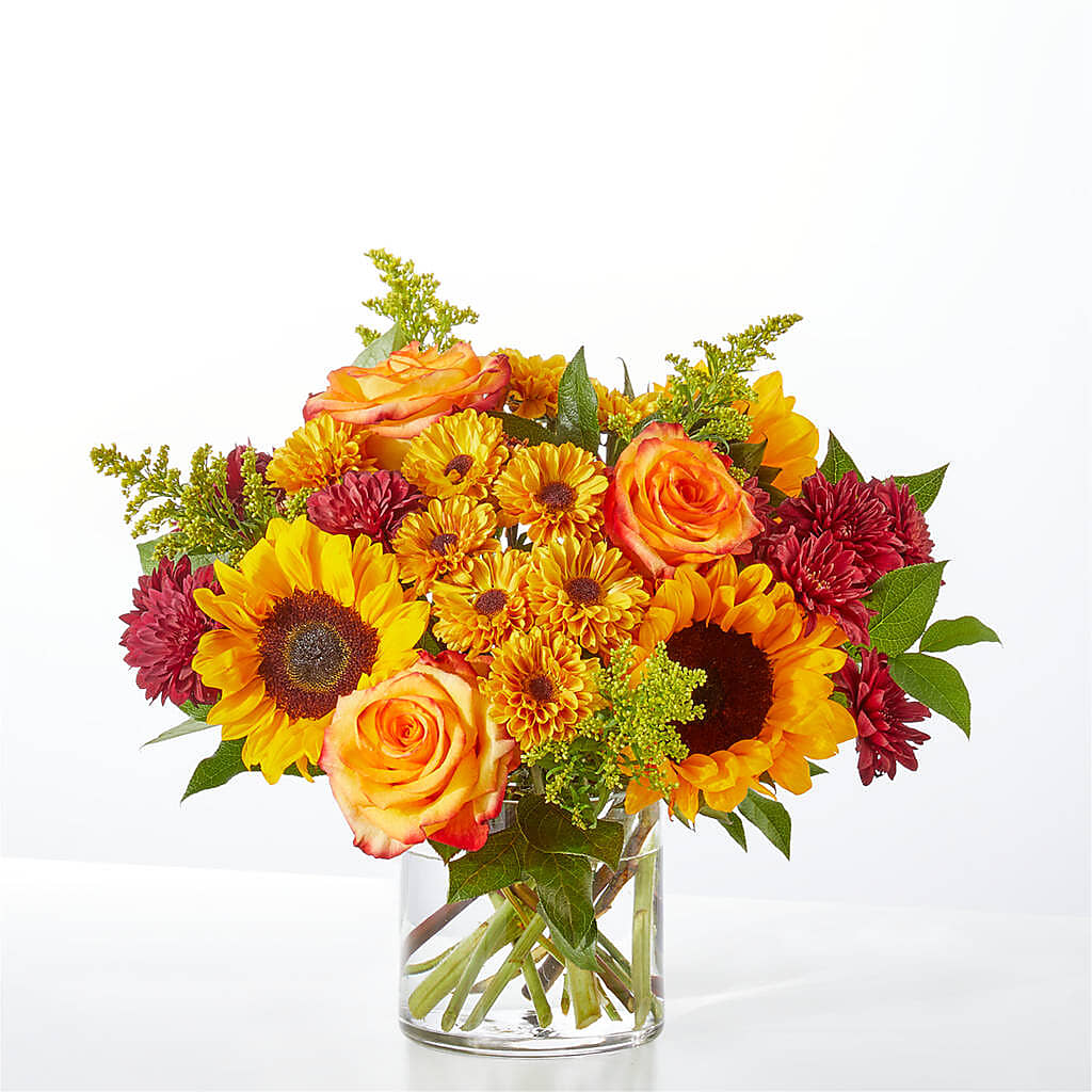 Flannel Scarf Bouquet – Petite Flower Shop, San Antonio TX
