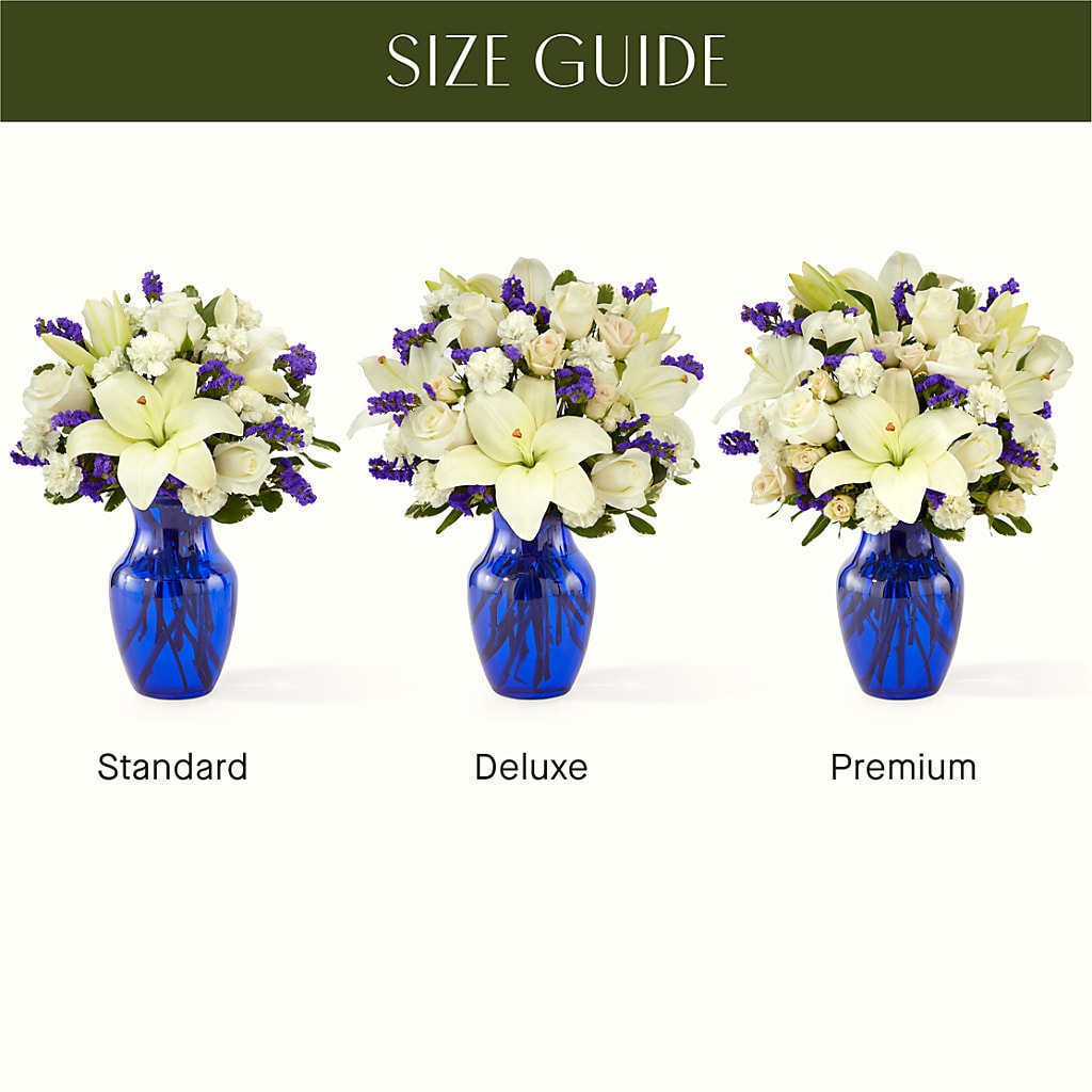 Sapphire Rush Bouquet – Petite Flower Shop, San Antonio TX