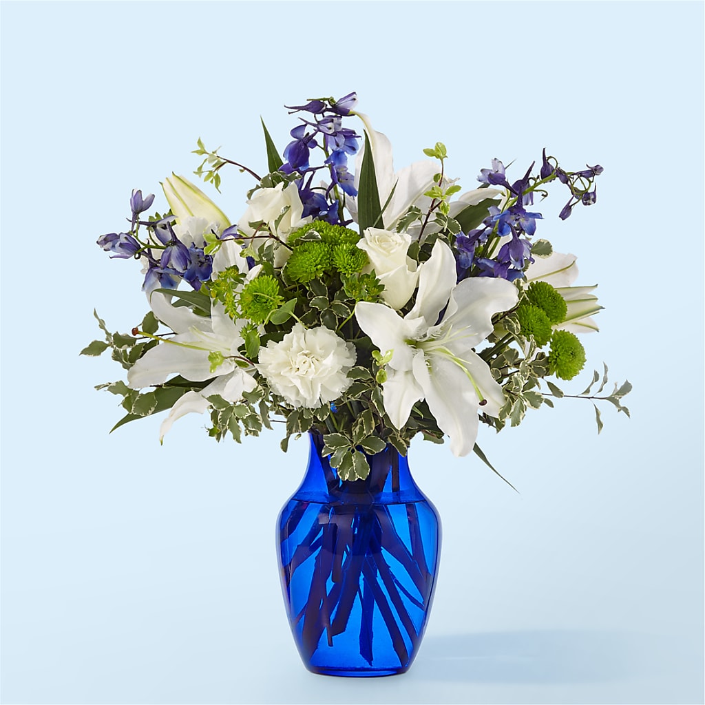 Santorini Bouquet – Petite Flower Shop, San Antonio TX