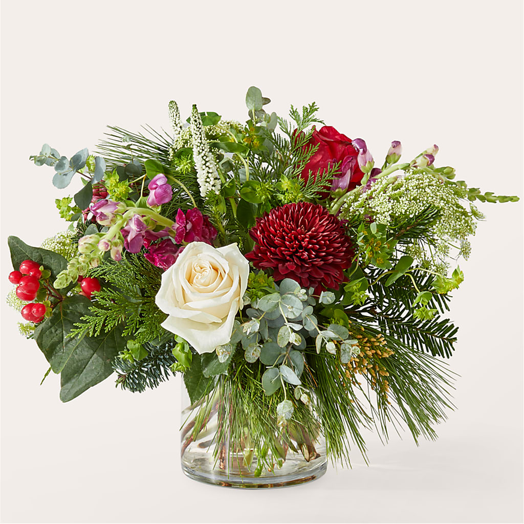 Cranberry Fizz Bouquet – Petite Flower Shop, San Antonio TX