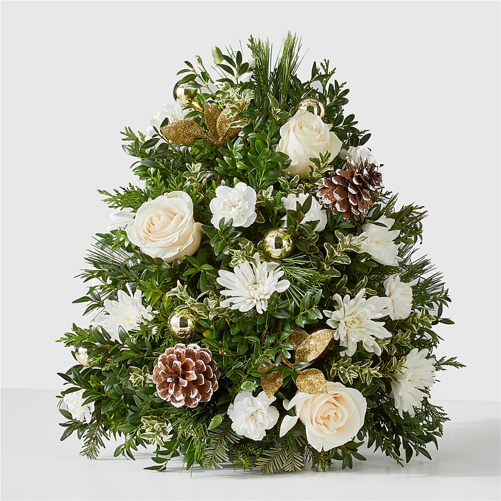 Snowed In Tree – Petite Flower Shop, San Antonio TX