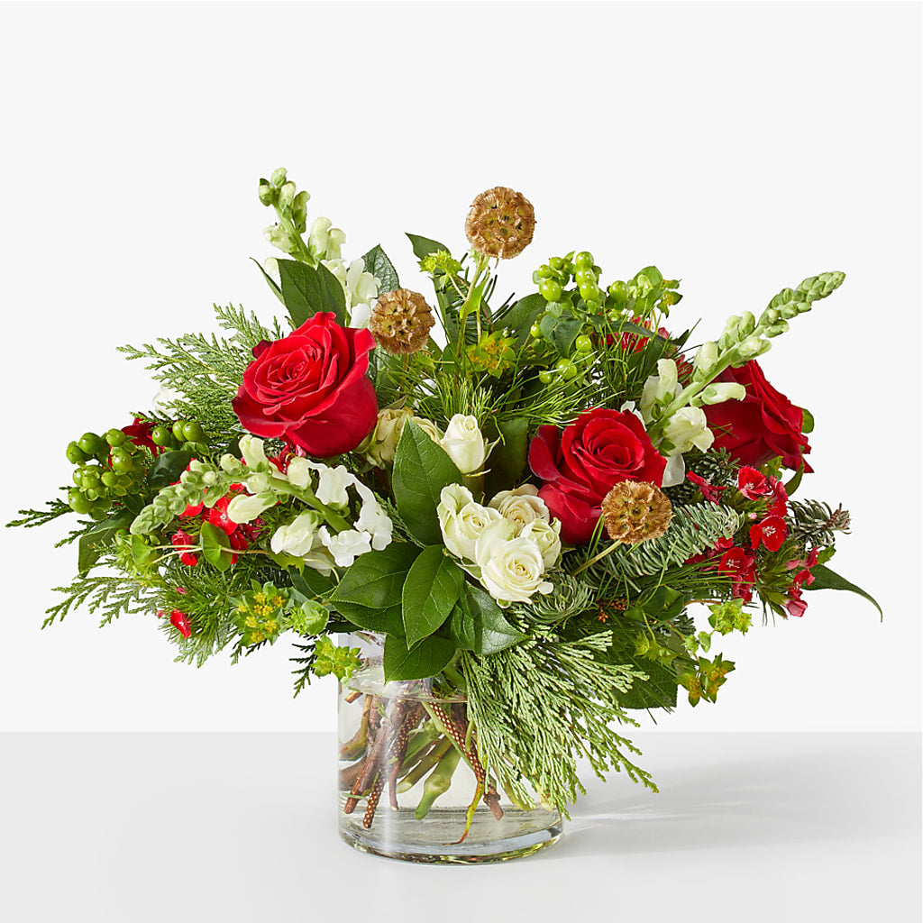 Deck the Halls Bouquet – Petite Flower Shop, San Antonio TX