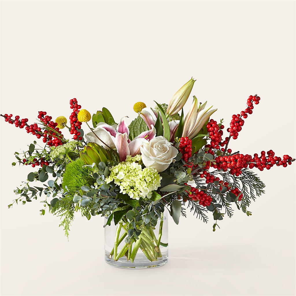 Berry & Bright Bouquet – Petite Flower Shop, San Antonio TX