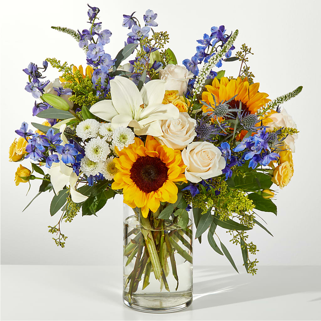 Wonderfully Sunny Bouquet – Petite Flower Shop, San Antonio TX