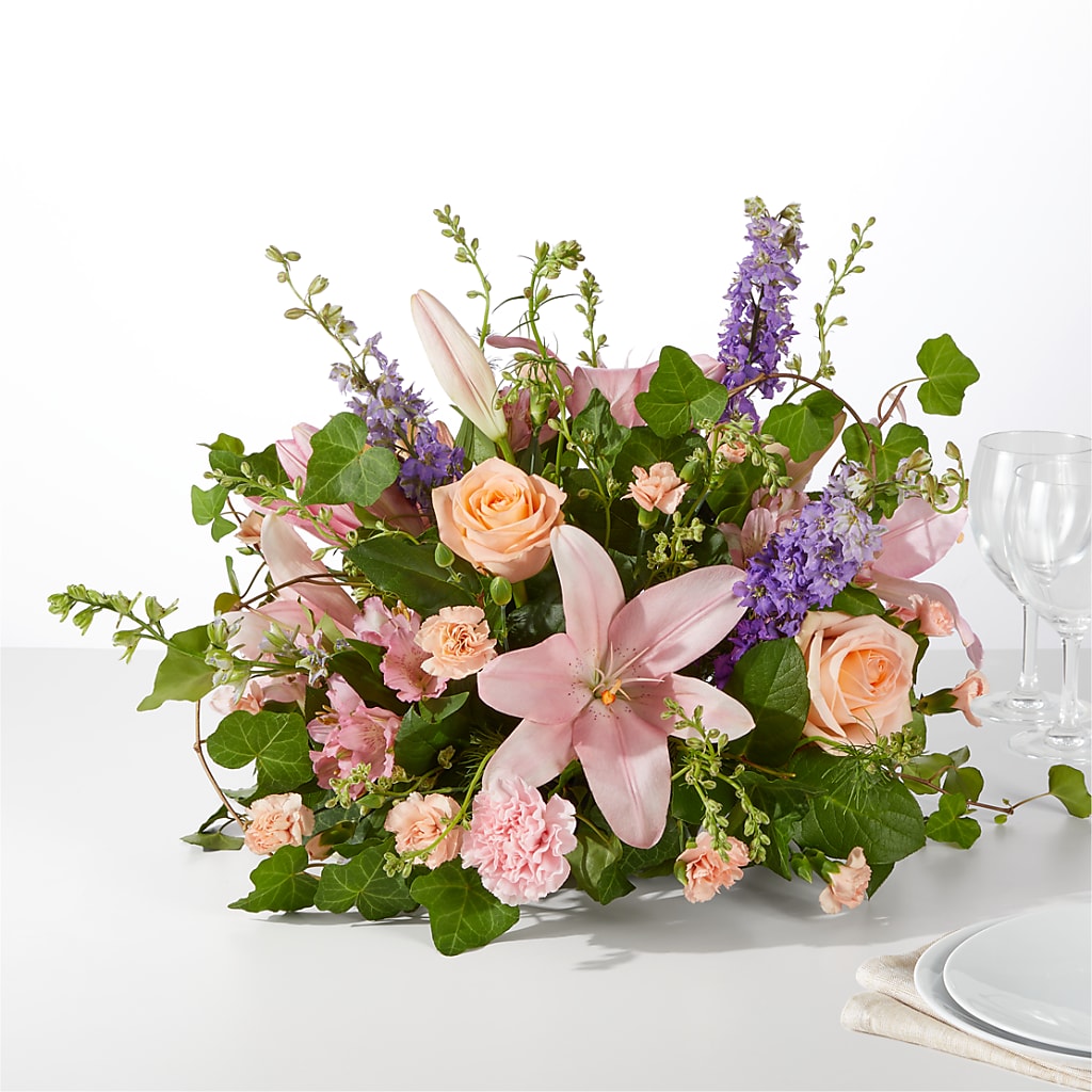 Blossom Time Centerpiece – Petite Flower Shop, San Antonio TX