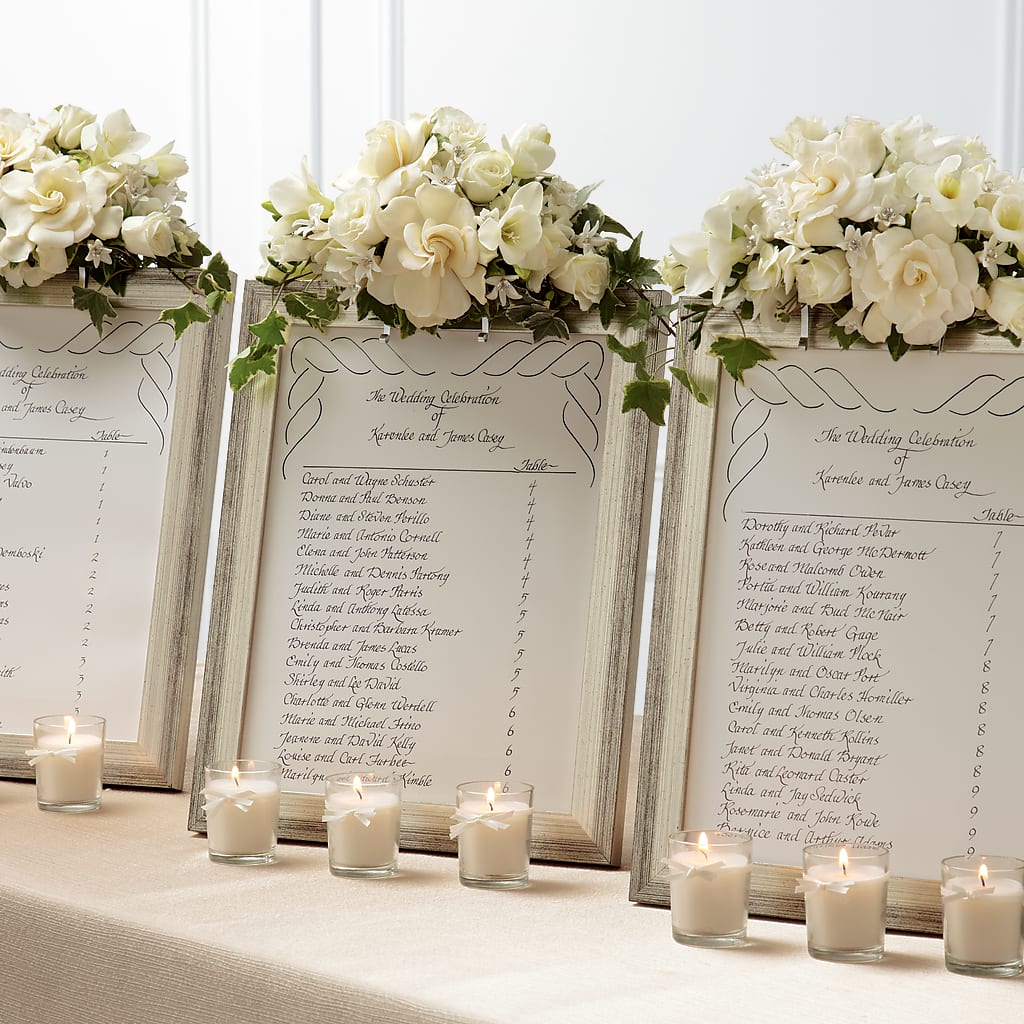 Colonnade Frame Décor – Petite Flower Shop, San Antonio TX