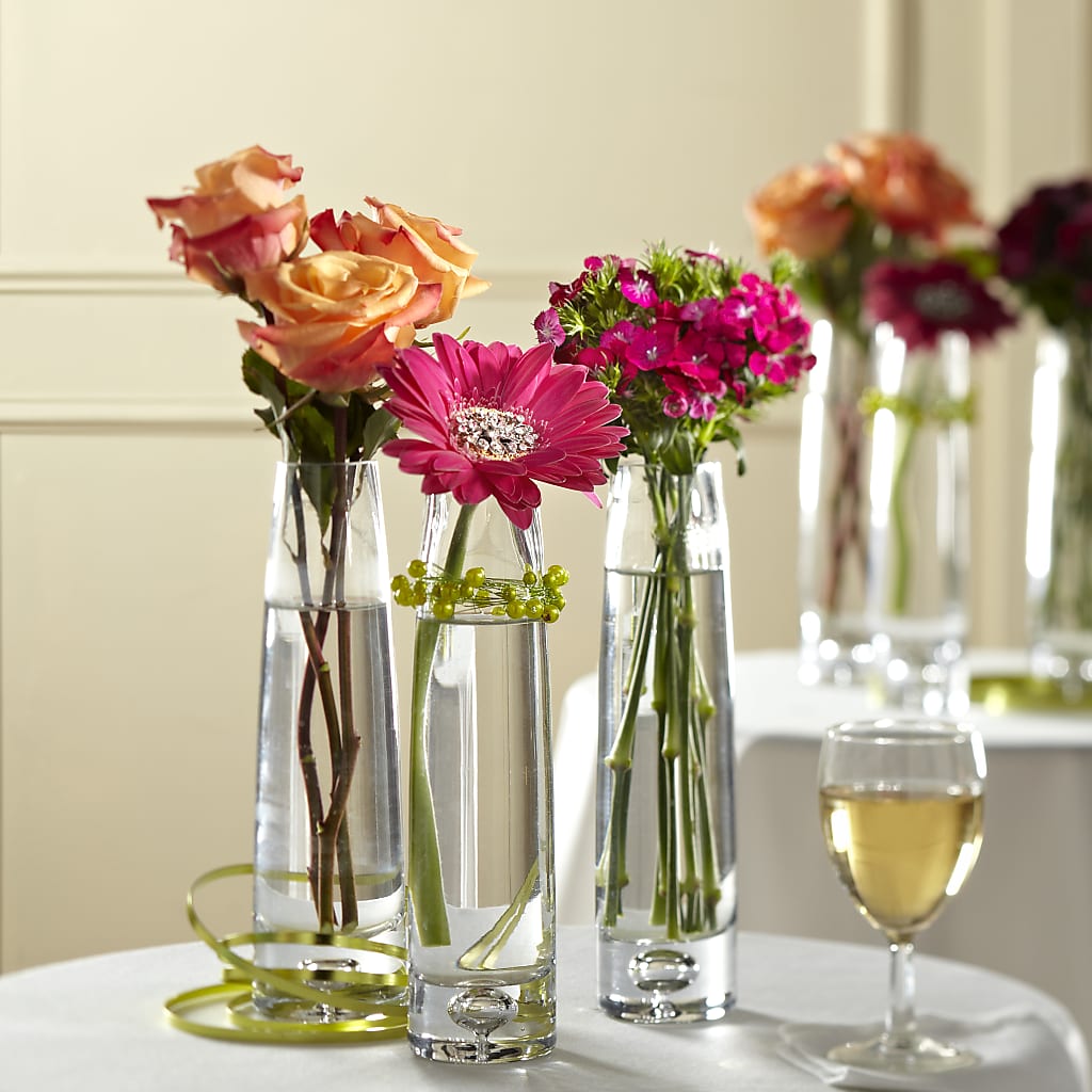 Sparkling Toast Centerpiece – Petite Flower Shop, San Antonio TX