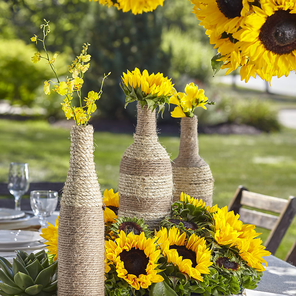 Sublime Garden Centerpiece – Petite Flower Shop, San Antonio TX