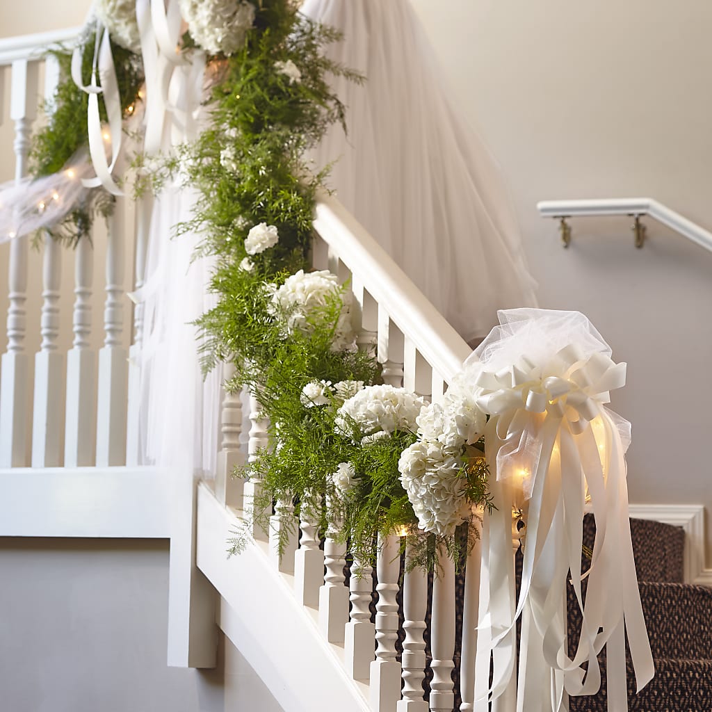Champagne Dreams Garland – Petite Flower Shop, San Antonio TX
