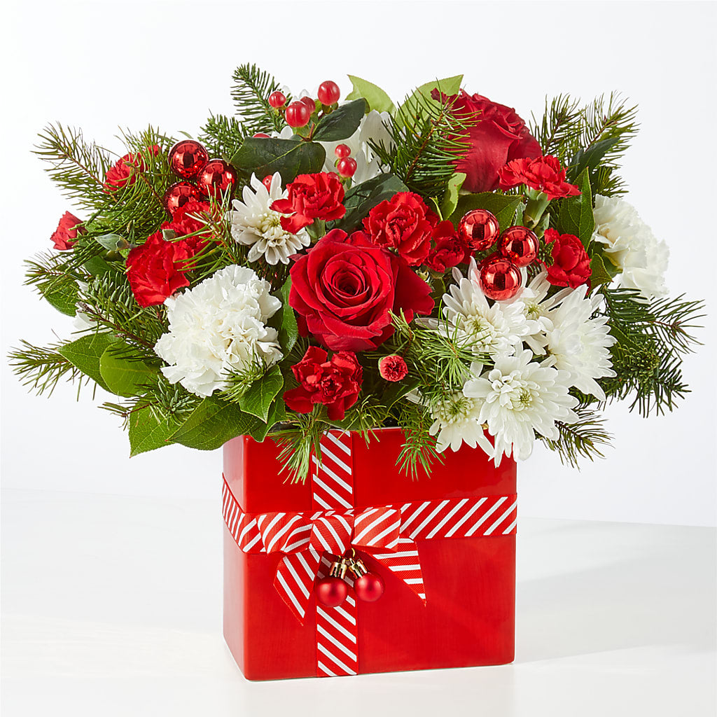 Presents Under the Tree Bouquet –  Petite Flower Shop, San Antonio TX