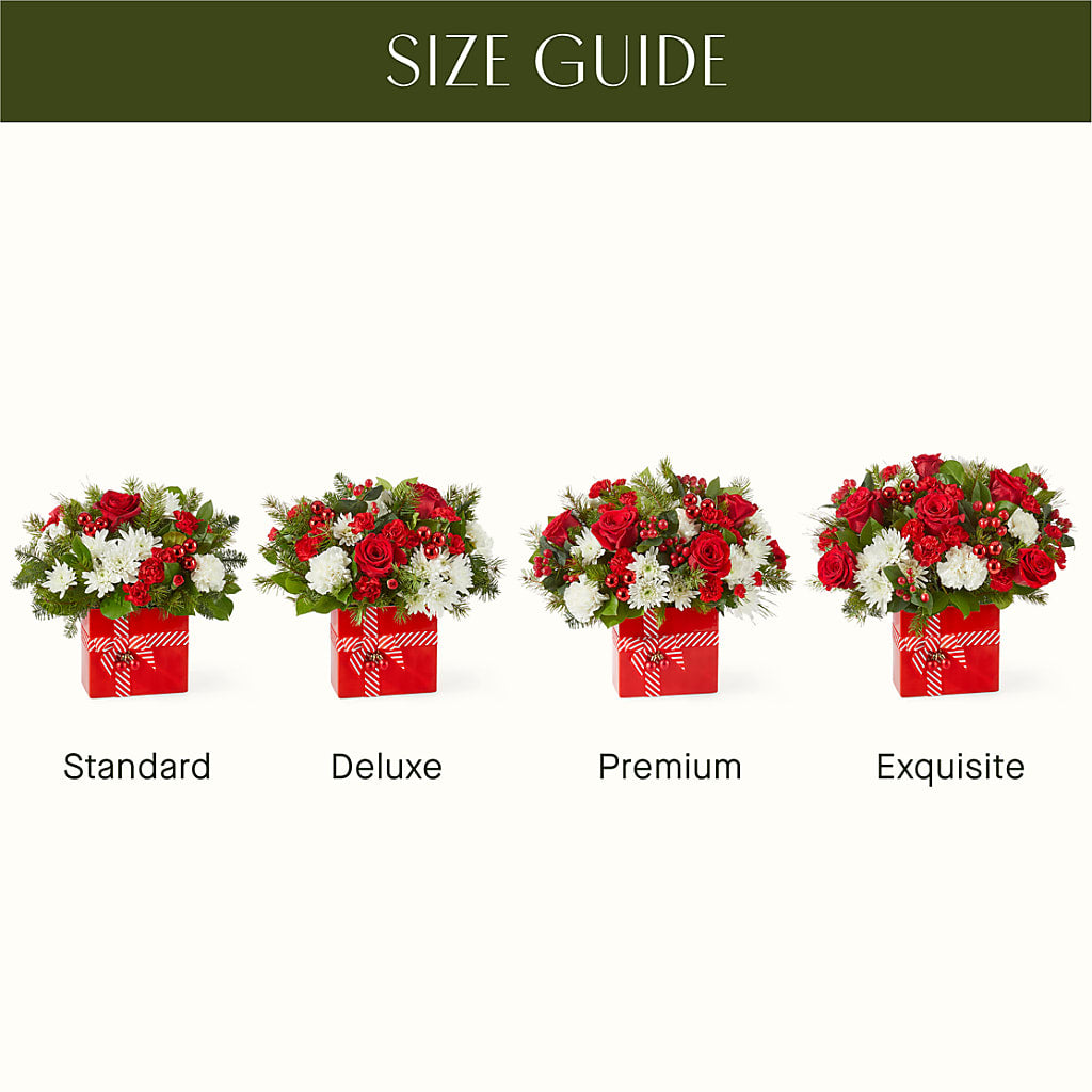 Presents Under the Tree Bouquet –  Petite Flower Shop, San Antonio TX