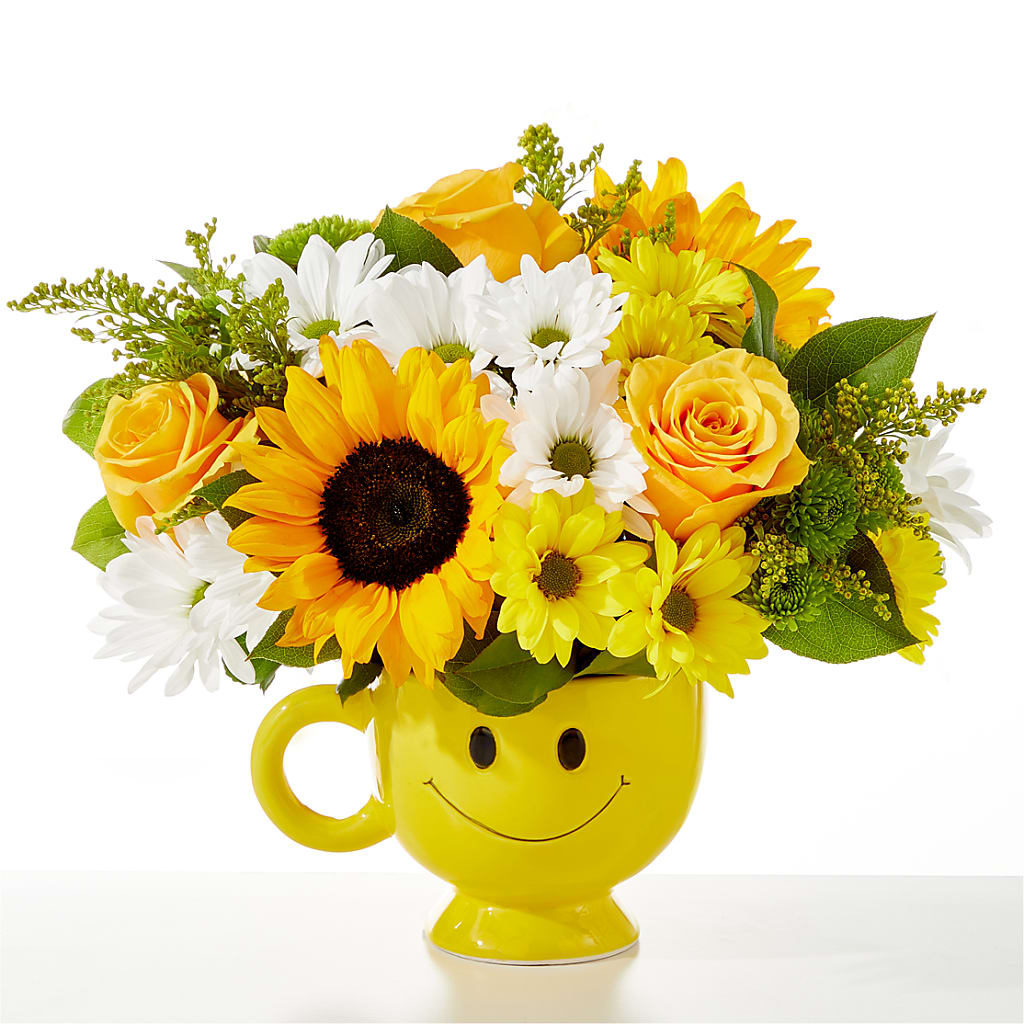 Be Happy Bouquet –  Petite Flower Shop, San Antonio TX