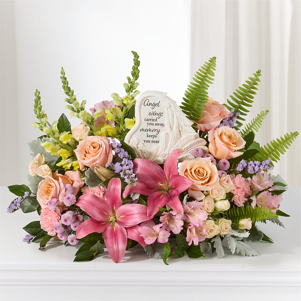 Gentle Light Arrangement –  Petite Flower Shop, San Antonio TX
