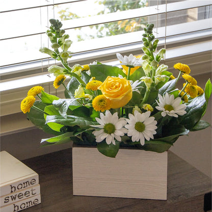 Sun Salutation Box Bouquet –  Petite Flower Shop, San Antonio TX