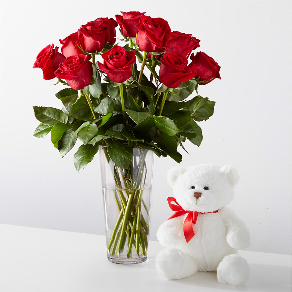 Romantic Long Stem Red Rose Bouquet Bundles –  Petite Flower Shop, San Antonio TX