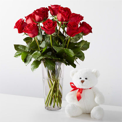 Romantic Long Stem Red Rose Bouquet Bundles –  Petite Flower Shop, San Antonio TX