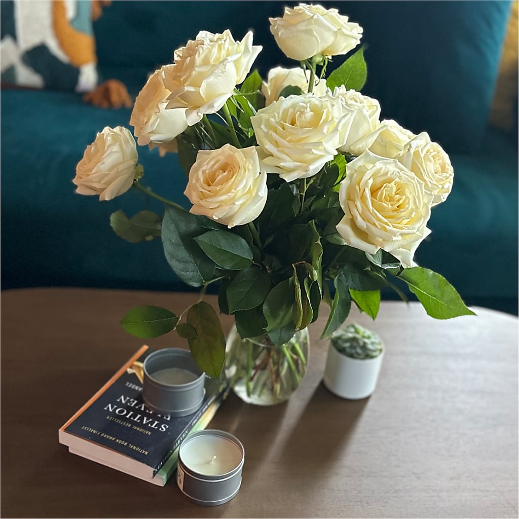 Long Stem Yellow Rose Bouquet –  Petite Flower Shop, San Antonio TX