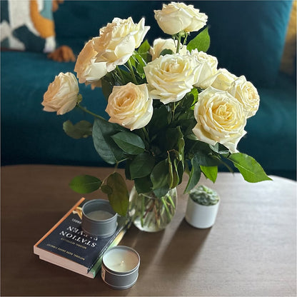 Long Stem Yellow Rose Bouquet –  Petite Flower Shop, San Antonio TX