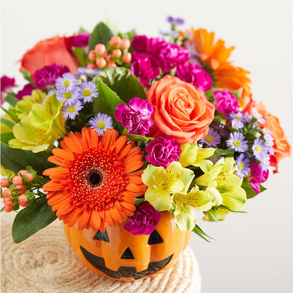 Tricks & Treats Pumpkin –  Petite Flower Shop, San Antonio TX
