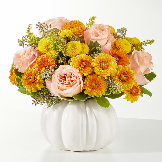 Peachy Pumpkin –  Petite Flower Shop, San Antonio TX