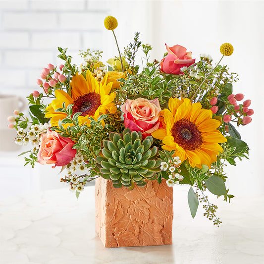 Sunflower Season Bouquet –  Petite Flower Shop, San Antonio TX