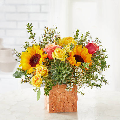 Sunflower Season Bouquet –  Petite Flower Shop, San Antonio TX